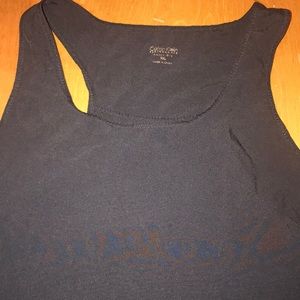 Calvin Klein, black workout tank